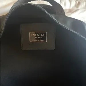 Prada V139 small backpack Prada | Bags | Prada Backpack V39 | Poshmark main image 3